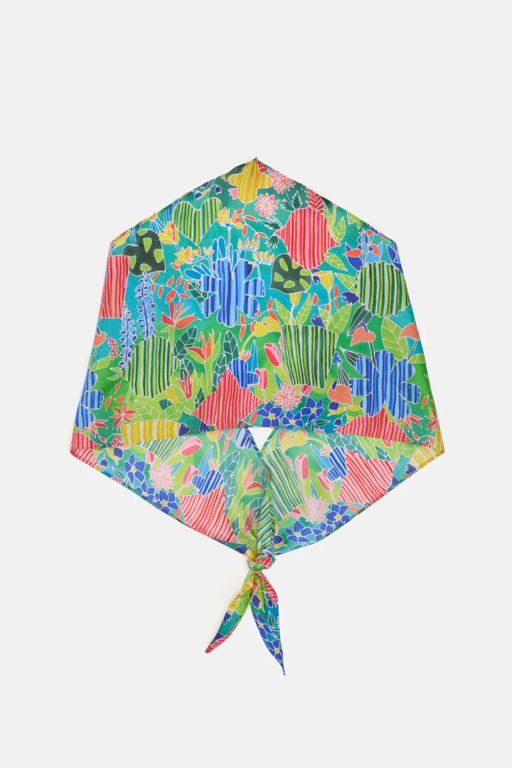 Image of Accessories. Productname: Flower Garden Multi Wear Scarf in Print colour by brand - Gorman