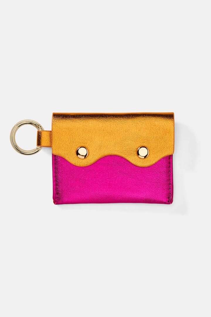 Image of Wallets & Money Clips. Productname: Wavy Card Wallet in Orange colour by brand - Gorman