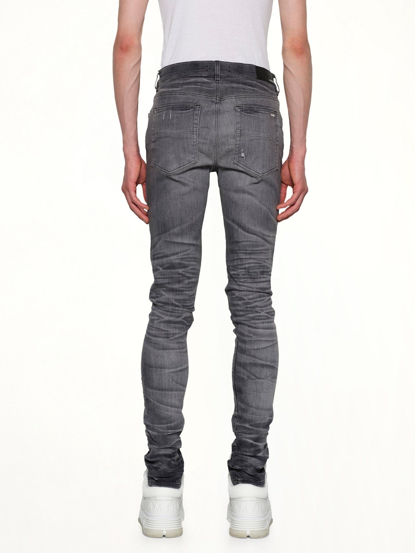 AMIRI Suede MX1 Jeans (Storm Grey)