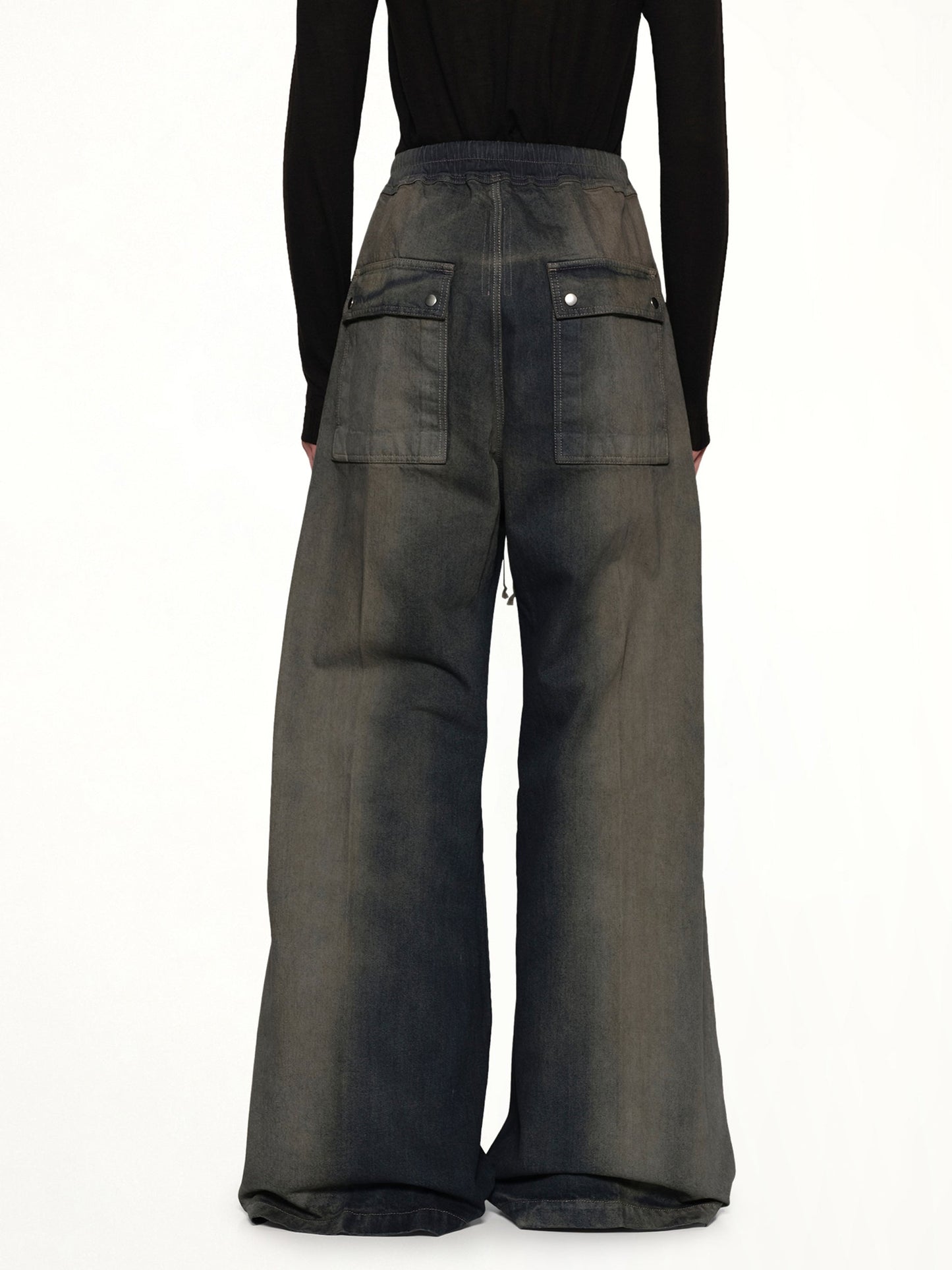 RICK OWENS Wide Bela Pants (Darkdust Degrade)