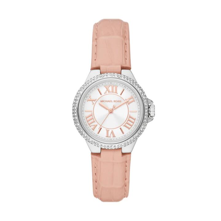 Image of Watches. Productname: Michael Kors Mini Camille White and Pink Women's Watch MK2963 in Watch colour by brand - Michael Kors