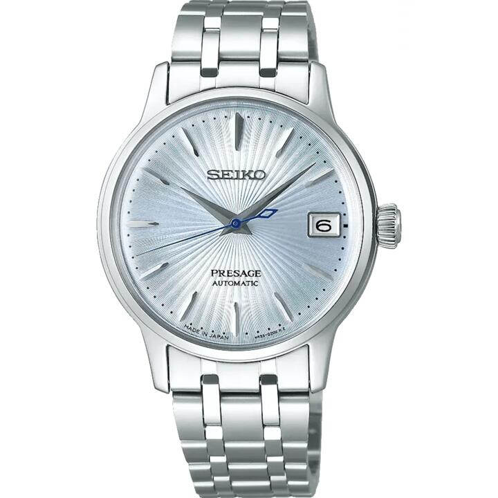 Image of Watches. Productname: Seiko Cocktail Time Automatic Silver Tone Watch SRP841J in Watch colour by brand - Seiko