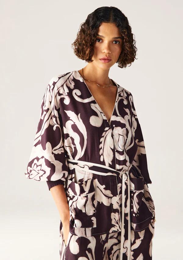 Image of Blouses. Productname: Seraphine Blouse in Seraphine Print colour by brand - MOS The Label