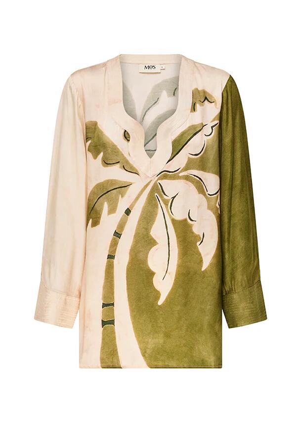 Image of Blouses. Productname: Lorena Blouse | MOS The Label in Lorena Print colour by brand - MOS The Label