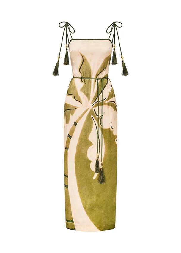 Image of Dresses. Productname: Lorena Midi Dress | MOS The Label in Lorena Print colour by brand - MOS The Label
