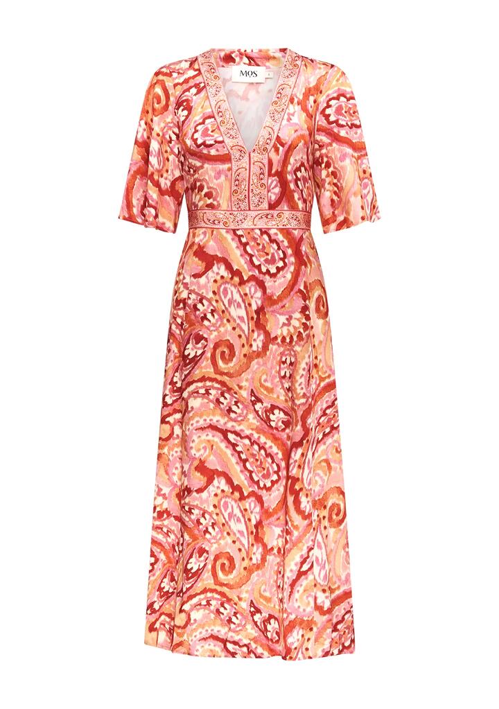 Image of Dresses. Productname: Serena Print Midi Dress | MOS The Label in Serena Print colour by brand - MOS The Label