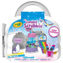 Image of Pet Supplies. Product name - Crayola Scribble Scrubbie Pet Cloud Clubhouse in colour by brand - Crayola