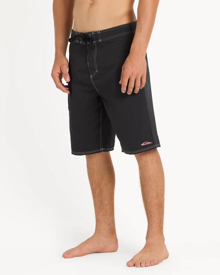 Image of Swimwear. Product name - Quiksilver Mens Mercury 21" Boardshorts Black in Black colour by brand - Quiksilver
