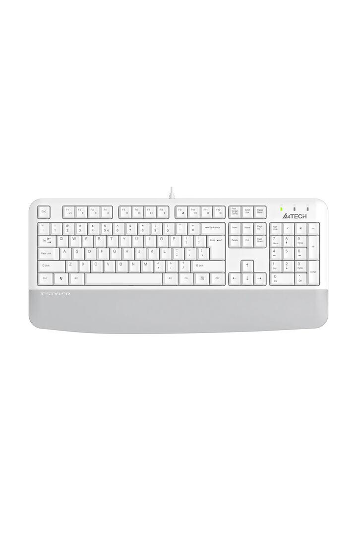 Image of Electronics Accessories. Productname: A4Tech FK20 White Full in White colour by brand - A4Tech