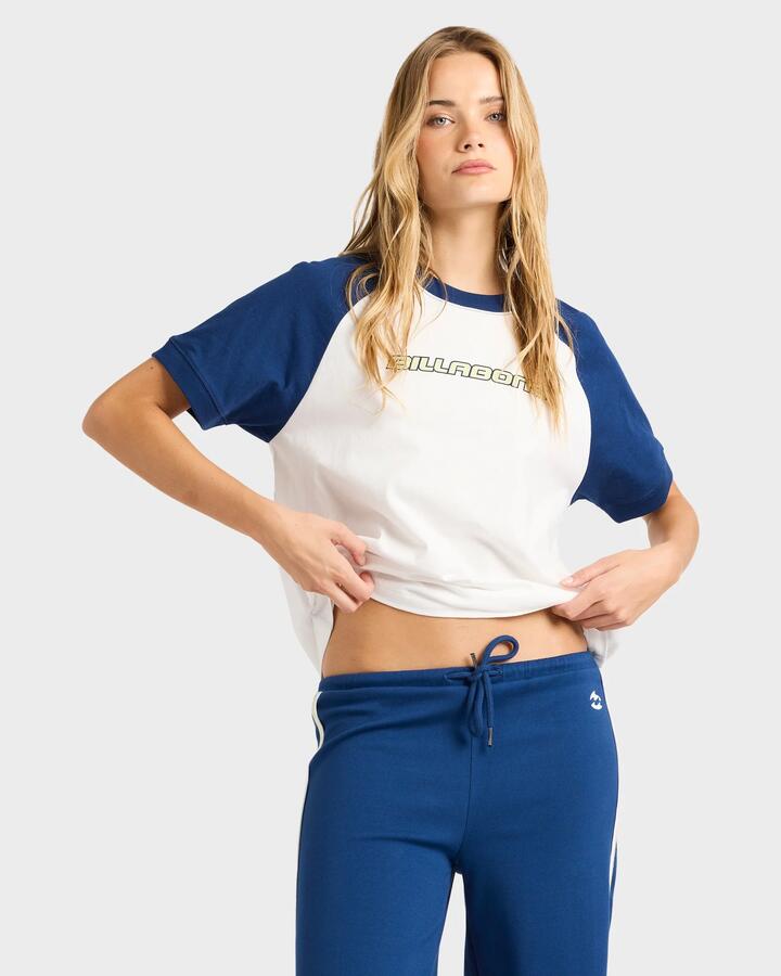 Image of T-Shirts. Product name - Billabong Womens Billa Tripper T-Shirt White in White colour by brand - Billabong