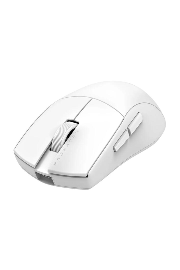 Image of Electronics Accessories. Productname: Redragon M916 Pro 4K K1ng White Ultra Lightweight Wireless Gaming Mouse in White colour by brand - REDRAGON