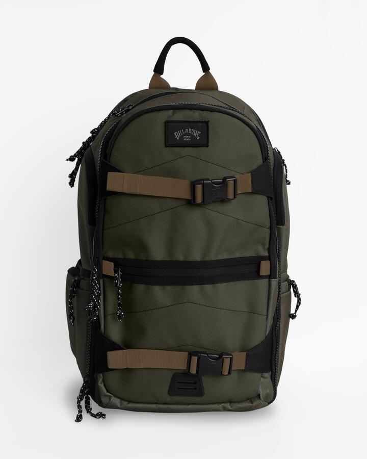 Image of Bags. Product name - Billabong Mens Combat Og Backpack Green in Green colour by brand - Billabong