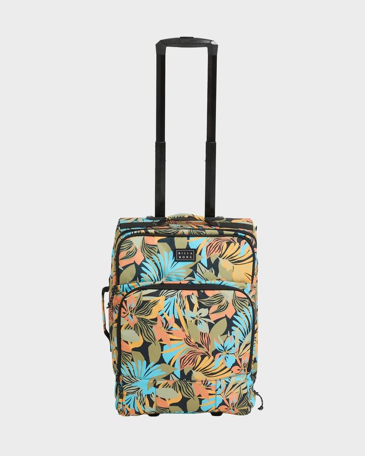 Image of Accessories. Productname: billabong Womens Keep It Rollin Carry On Roller Black Sands 3 - in Black Sands 3 colour by brand - Billabong