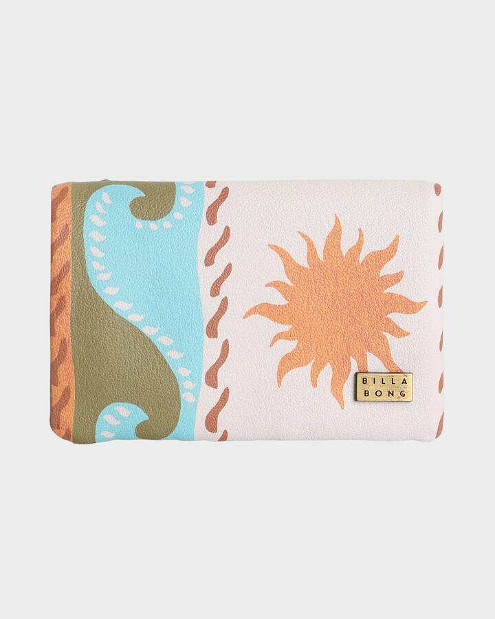 Image of Wallets & Money Clips. Productname: billabong Sunblind Kirra Bi-Fold Wallet Salt Crystal - in Salt Crystal colour by brand - Billabong