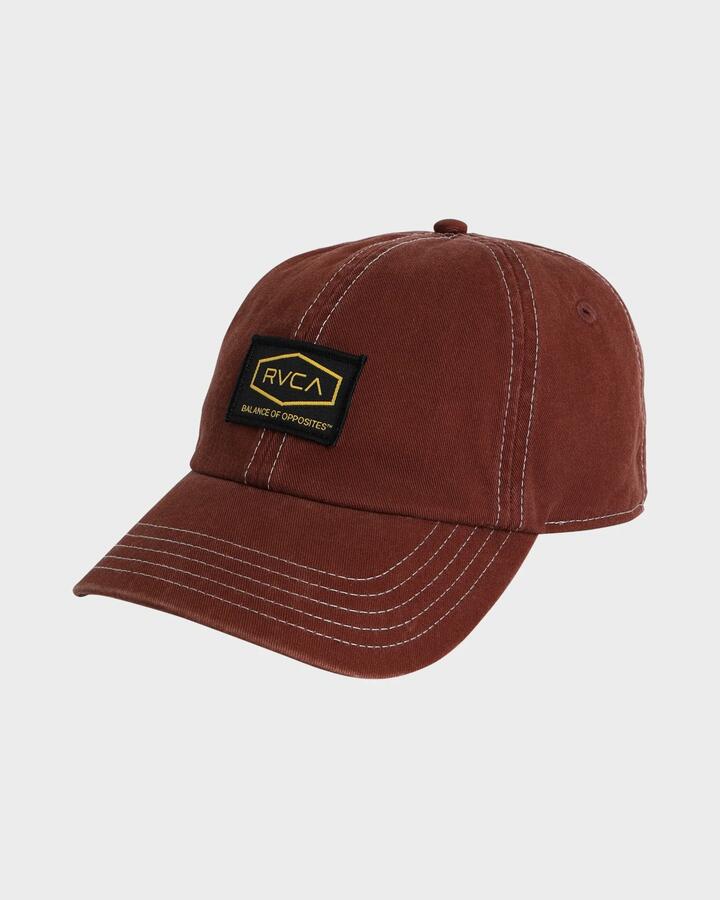 Image of Hats. Productname: rvca Womens Day Shift Cap Terra Brown - in Terra Brown colour by brand - Rvca