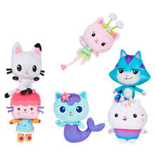 Image of Toys. Product name - Gabby's Dollhouse Purr-ific Plush in colour by brand - Toymate