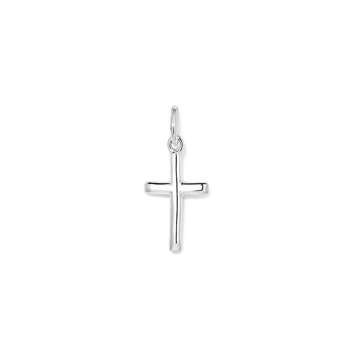 Image of Charms. Productname: Cross Pendant in Sterling Silver in Silver colour by brand - Bevilles