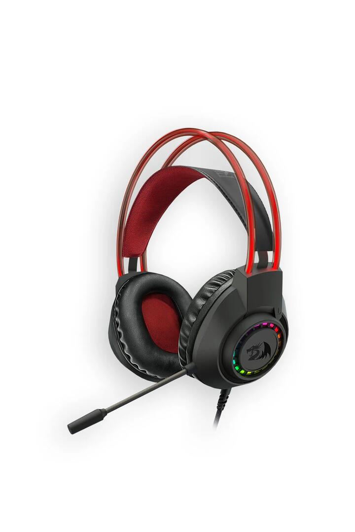 Image of Electronics Accessories. Productname: Redragon H231 Scream Black Over-Ear Stereo RGB Gaming Headset in Black colour by brand - REDRAGON