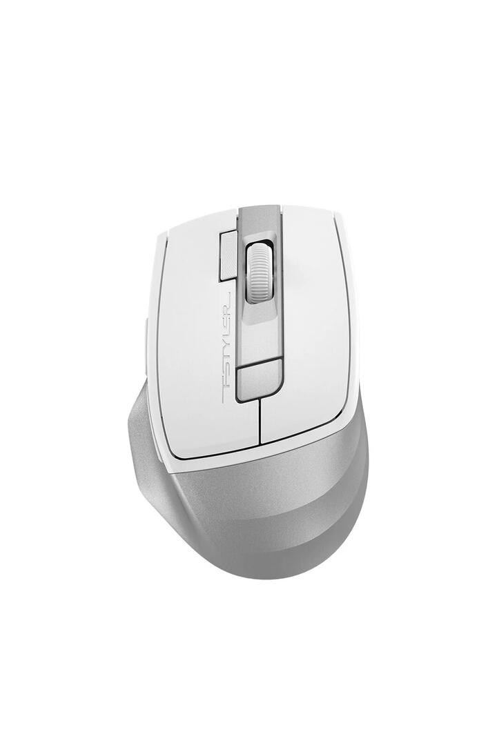 Image of Electronics Accessories. Productname: A4Tech FB45CS Silver White Air2 Dual-Mode Silent Office Mouse in Silver White colour by brand - A4Tech
