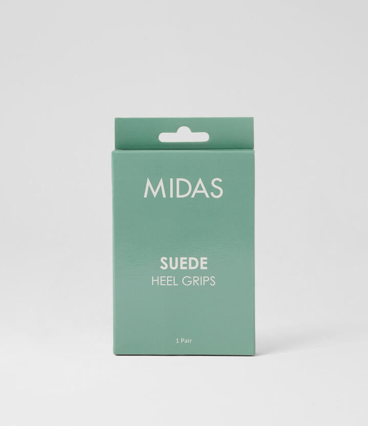 Image of Heels. Productname: Suede Heel Grips in Colourless colour by brand - MIDAS