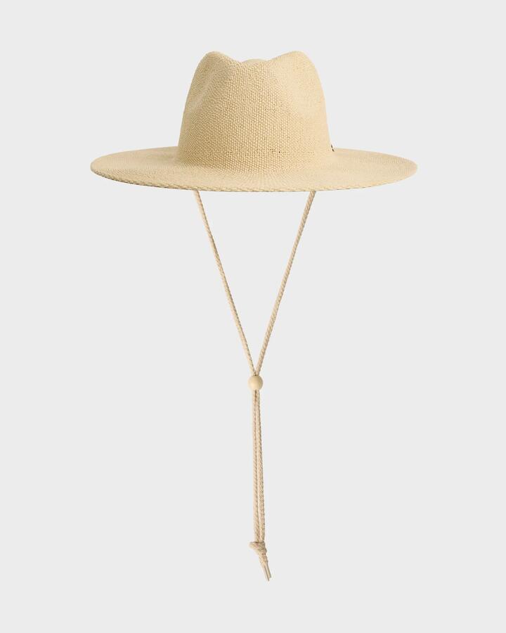 Image of Hats. Product name - Roxy Womens Sunny Kisses Sun Hat Natural in Natural colour by brand - Roxy