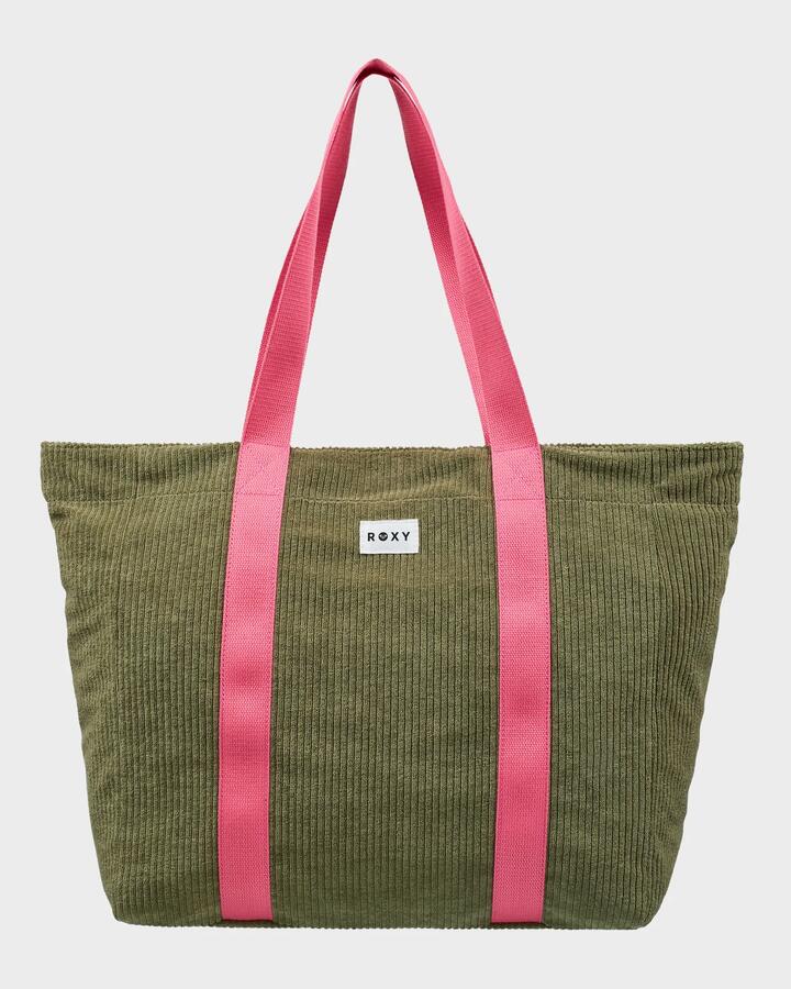 Image of Bags. Productname: roxy - Womens True Color Tote Bag - Oil Green - in Oil Green colour by brand - roxy