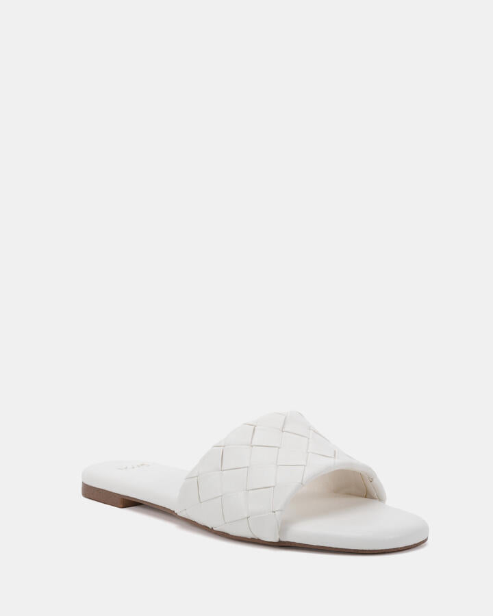 Image of Sandals. Productname: Saige: White - Women's Thongs in Multi colour by brand - Novo