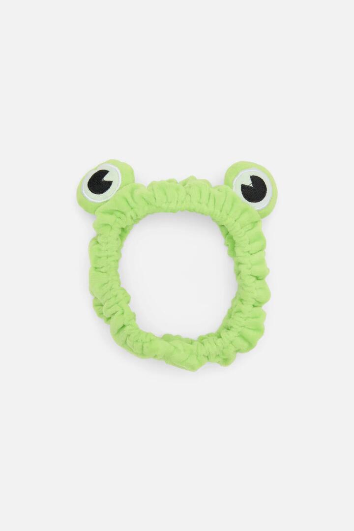 Image of Hair Accessories. Productname: Frog Beauty Headband in Green colour by brand - Dangerfield