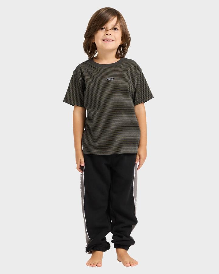 Image of Accessories. Product name - Billabong Toddlers Bio Wave Elastic-Waist Sweatpants Black in Black colour by brand - Billabong