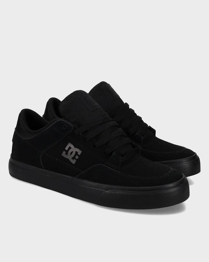 Image of Shoes. Product name - DC Shoes Mens Onyx Skate Shoes Black/Black/Black in Black/Black/Black colour by brand - DC Shoes