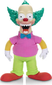 Image of Action Figures. Product name - The Simpsons Krusty in colour by brand - Toymate