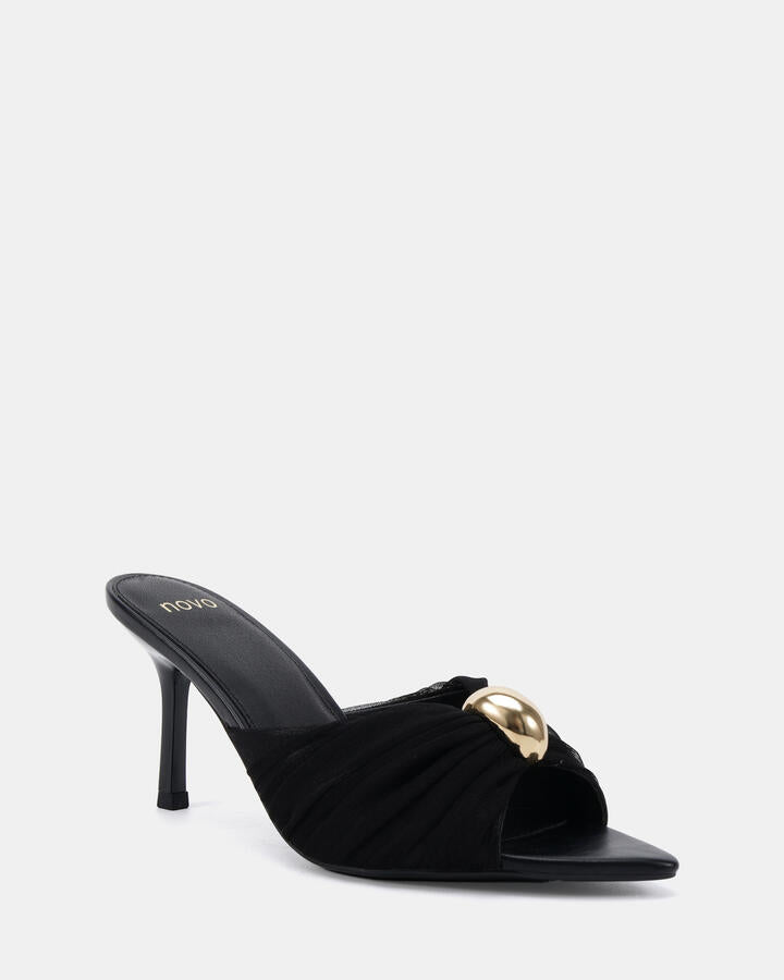 Image of Heels. Productname: Zofia: Black - Women's High Fashion in Black colour by brand - Novo