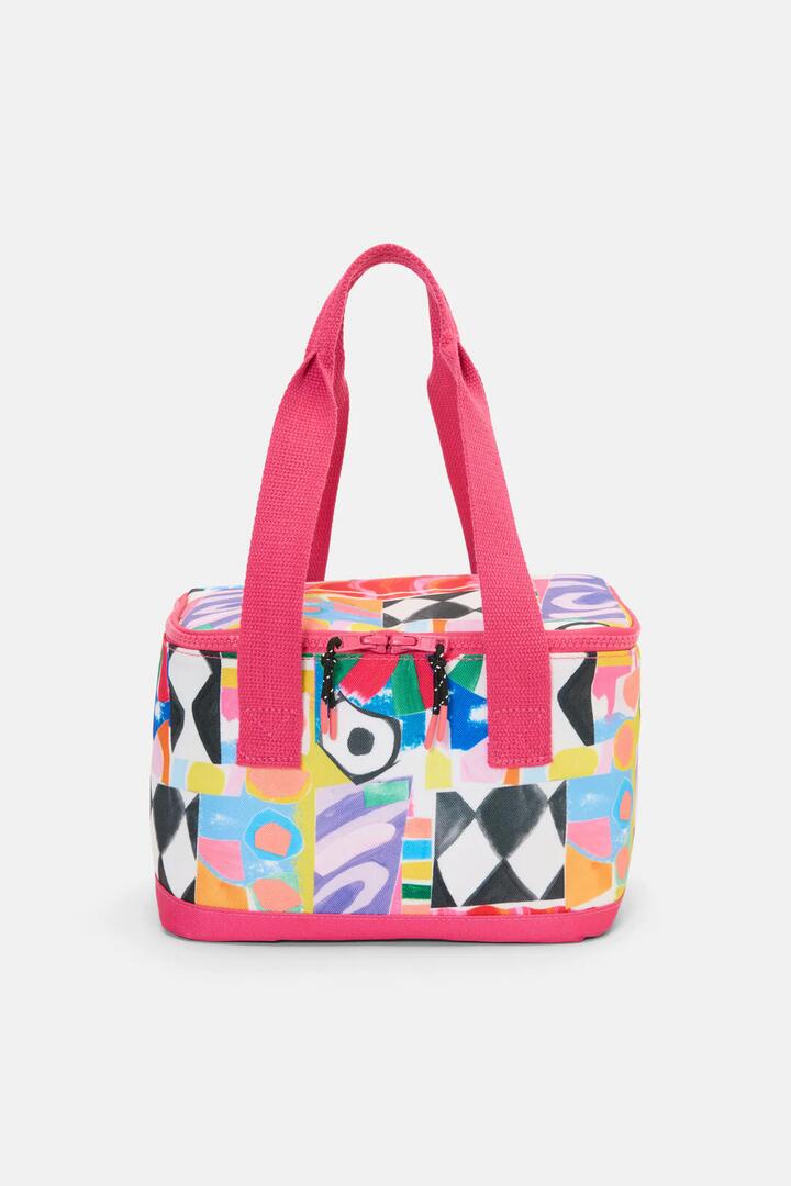 Image of Kitchen & Dining. Product name - Dynamic Argyle Lunch Bag in Print colour by brand - Gorman