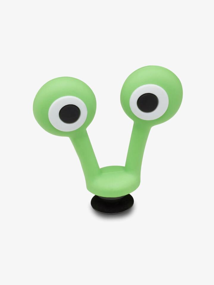 Image of Accessories. Productname: Jibbitz Green Creature Eyes ONE SIZE Multi in Multi colour by brand - Jibbitz