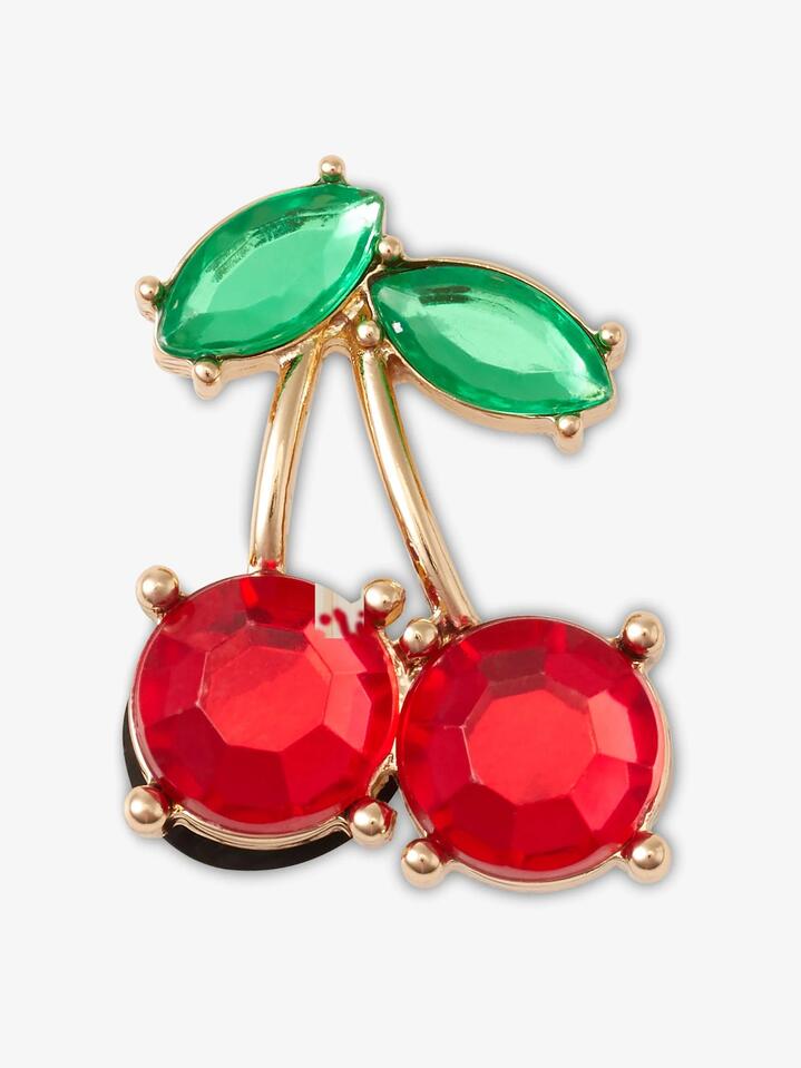 Image of Charms. Productname: Jibbitz Cherry Gem Shoe Charm ONE SIZE Multi in Multi colour by brand - Jibbitz
