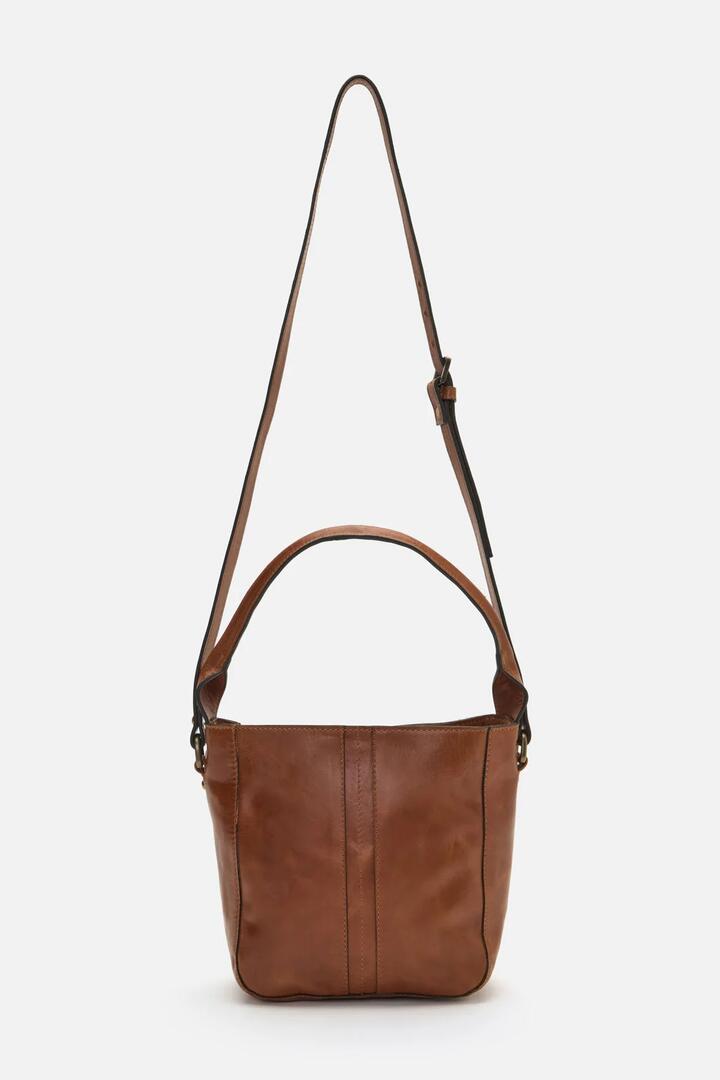 Image of Bags. Productname: Leather Shoulder Bag in Tan colour by brand - Princess Highway