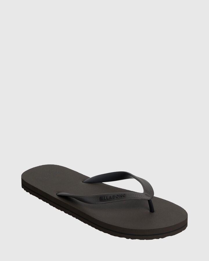 Image of Sandals. Productname: Billabong Mens Stacked Thongs Dark Brown - in Dark Brown colour by brand - Billabong
