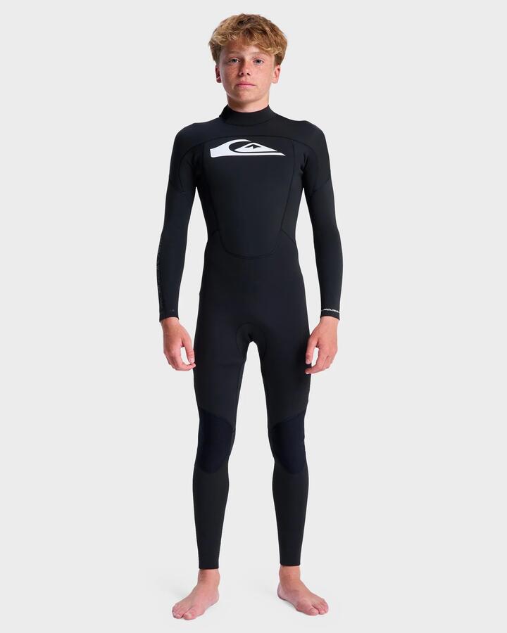 Image of Wetsuits. Product name - Quiksilver Boys 8-16 3/2Mm Prologue+ Gbs Backzip Wetsuit White in White colour by brand - Quiksilver