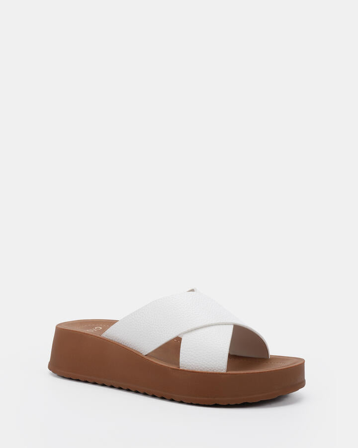 Image of Boots. Productname: Blerm: White - Women's Wedge in Multi colour by brand - Novo