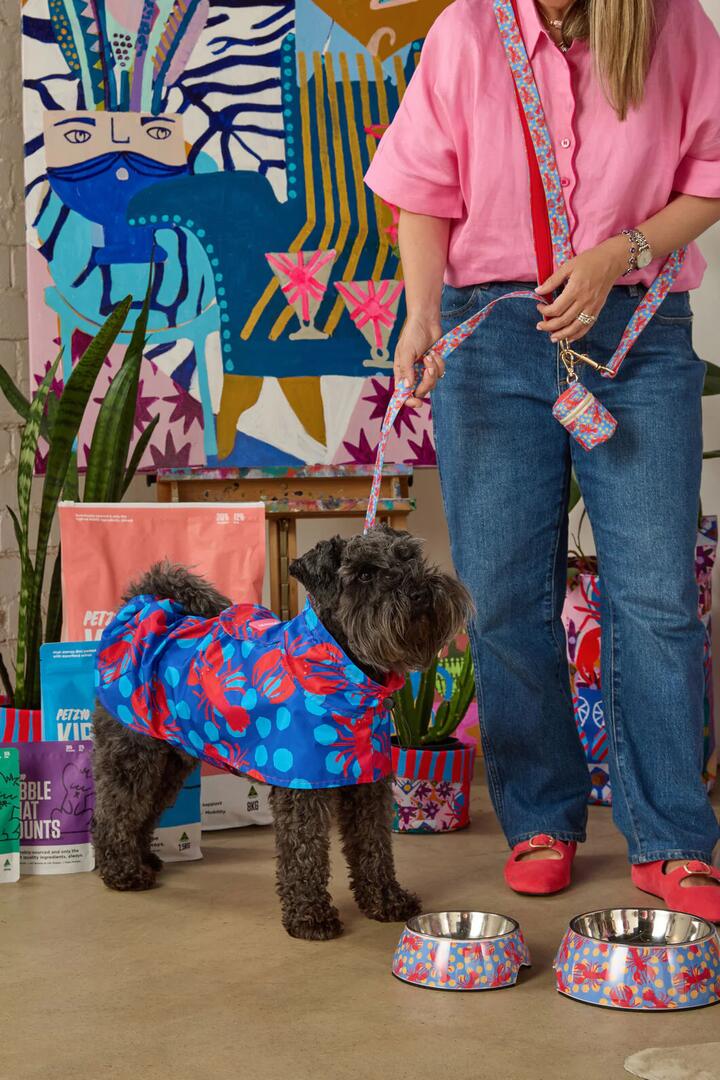 Image of Pet Supplies. Product name - Lobster Pet Raincoat in Print colour by brand - Gorman
