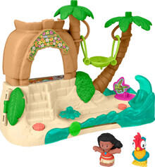 Image of Toys. Product name - Fisher-Price Little People Disney Princess Moana Adventure Village Playset in colour by brand - Toymate