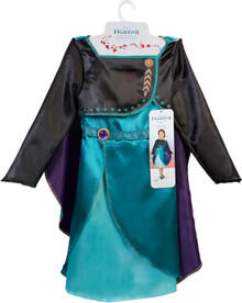 Image of Dolls. Product name - Disney Frozen 2 Anna Epilogue Dress Costume in colour by brand - Toymate