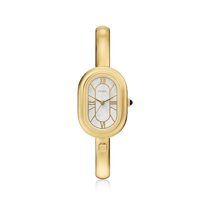 Image of Watches. Productname: Fossil Sloan Gold Tone Watch ES5444 in Watch colour by brand - Fossil
