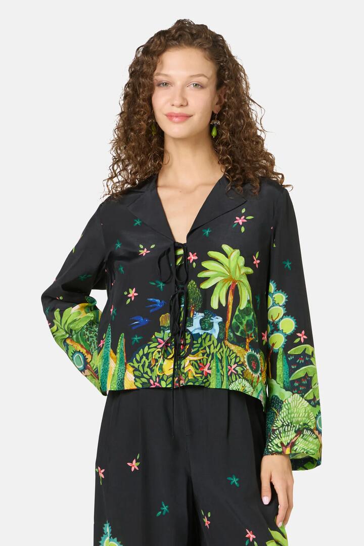 Image of Shirts. Productname: Royal Garden Tie Shirt in Print colour by brand - Gorman