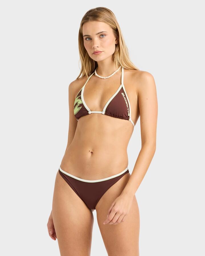 Image of Swimwear. Product name - Billabong Womens Supalove Tropic Bikini Bottom Choc Chip in Choc Chip colour by brand - Billabong