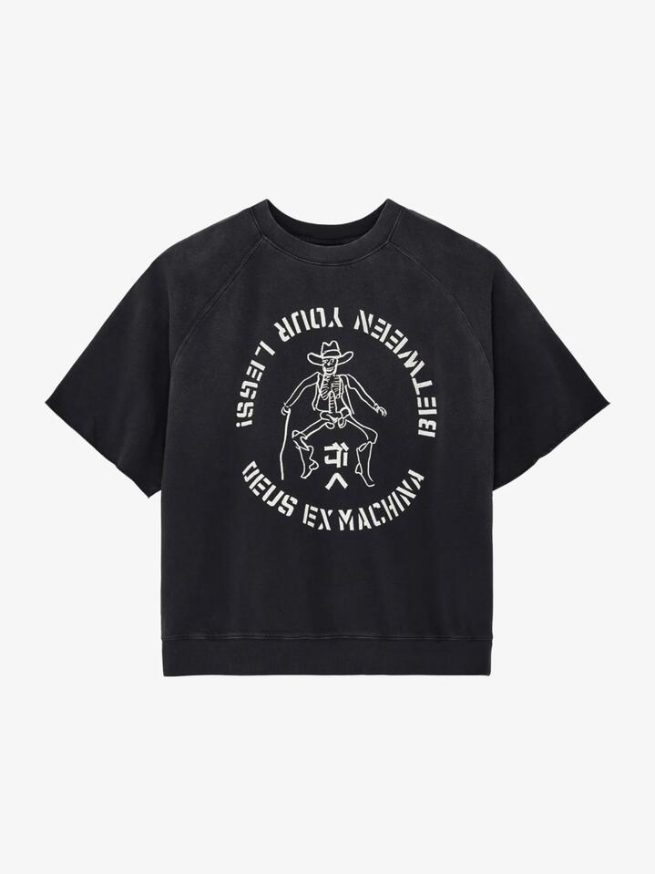 Image of T-Shirts. Productname: Deus Focustra Tee in Black Beauty colour by brand - Deus