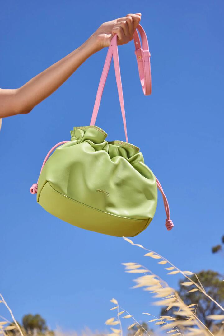 Image of Bags. Productname: Lottie Soft Crossbody Bag in Green colour by brand - Gorman