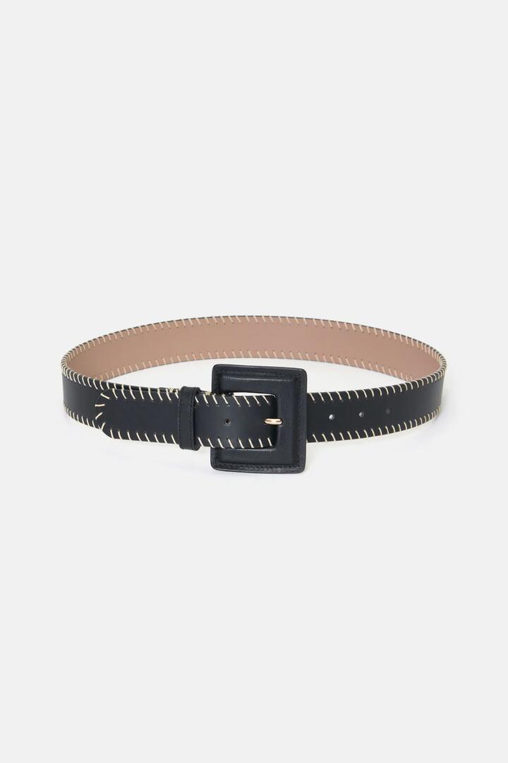 Image of Belts. Product name - Summer Belt Black in Black colour by brand - Gorman