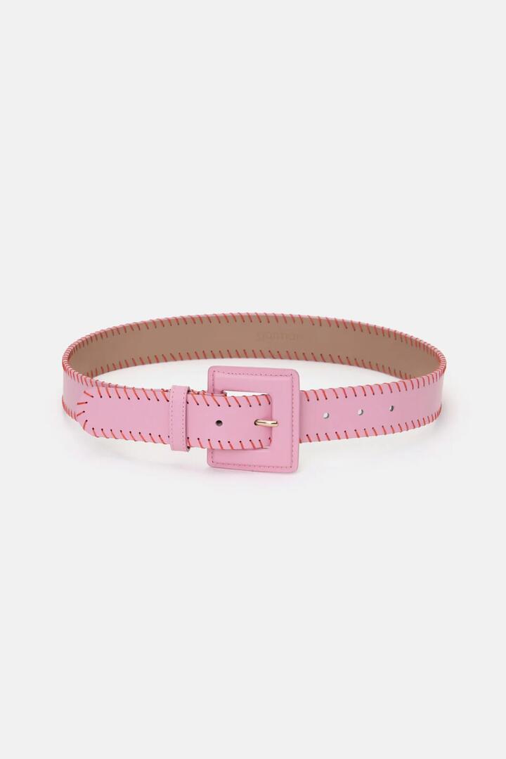 Image of Belts. Product name - Summer Belt Pink in Pink colour by brand - Gorman
