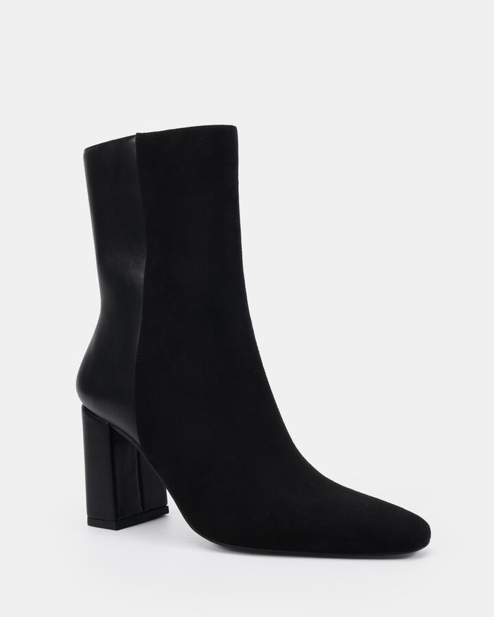 Image of Boots. Productname: Koel: Black - Women's Boot High Heel in Black colour by brand - Novo
